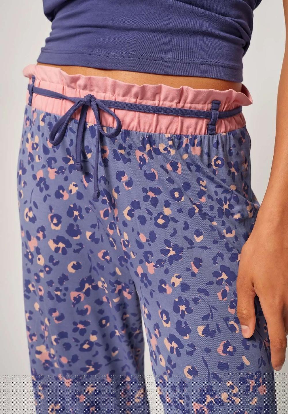 SKINY® Night In Skiny Schlafanzug-Hose Tunnelzug Für Damen