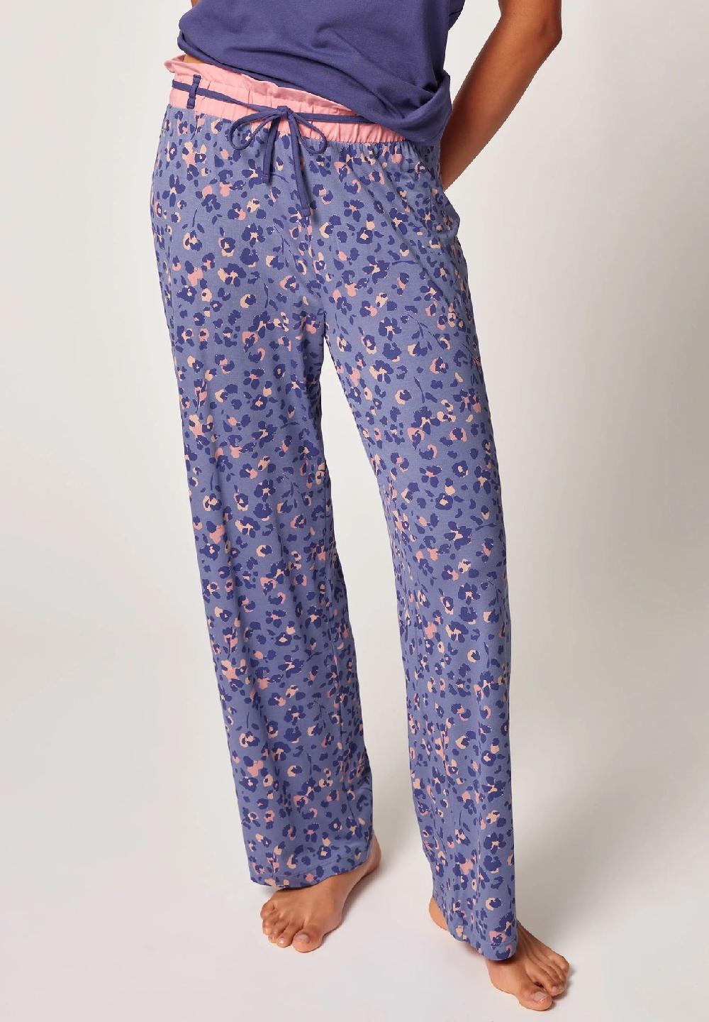 SKINY® Night In Skiny Schlafanzug-Hose Tunnelzug Für Damen