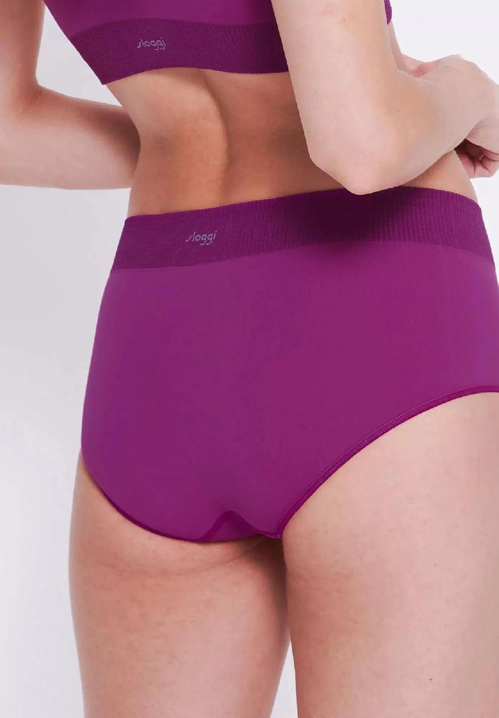 Sloggi EVER Infused High Waist-Slip Gerippter Stretchbund Für Damen