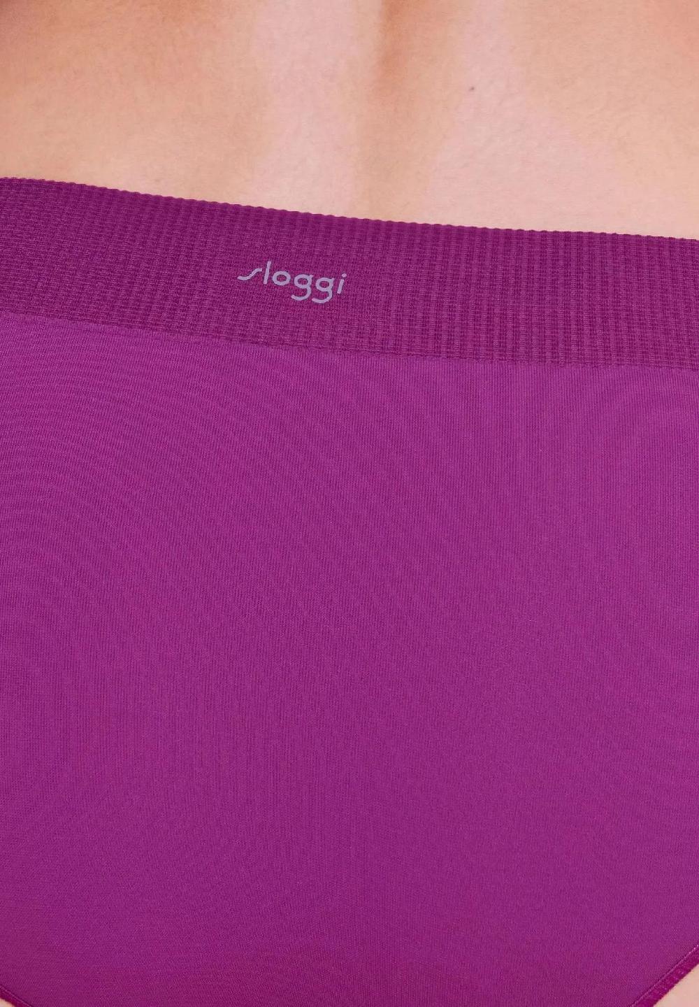 Sloggi EVER Infused High Waist-Slip Gerippter Stretchbund Für Damen