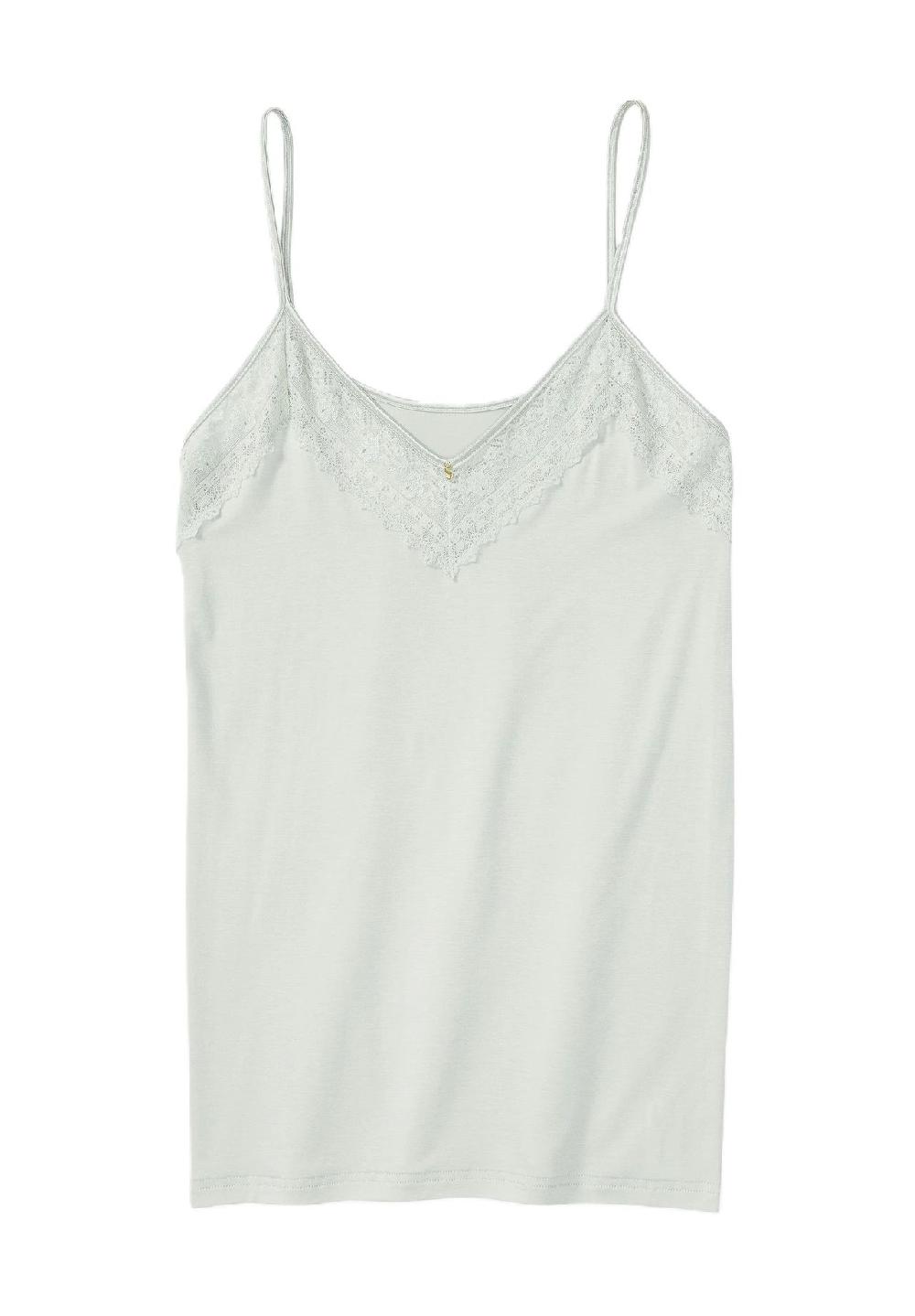 SYLVIA SPEIDEL. Unterhemd "Smilla" Spitze Spaghetti-Träger für Damen