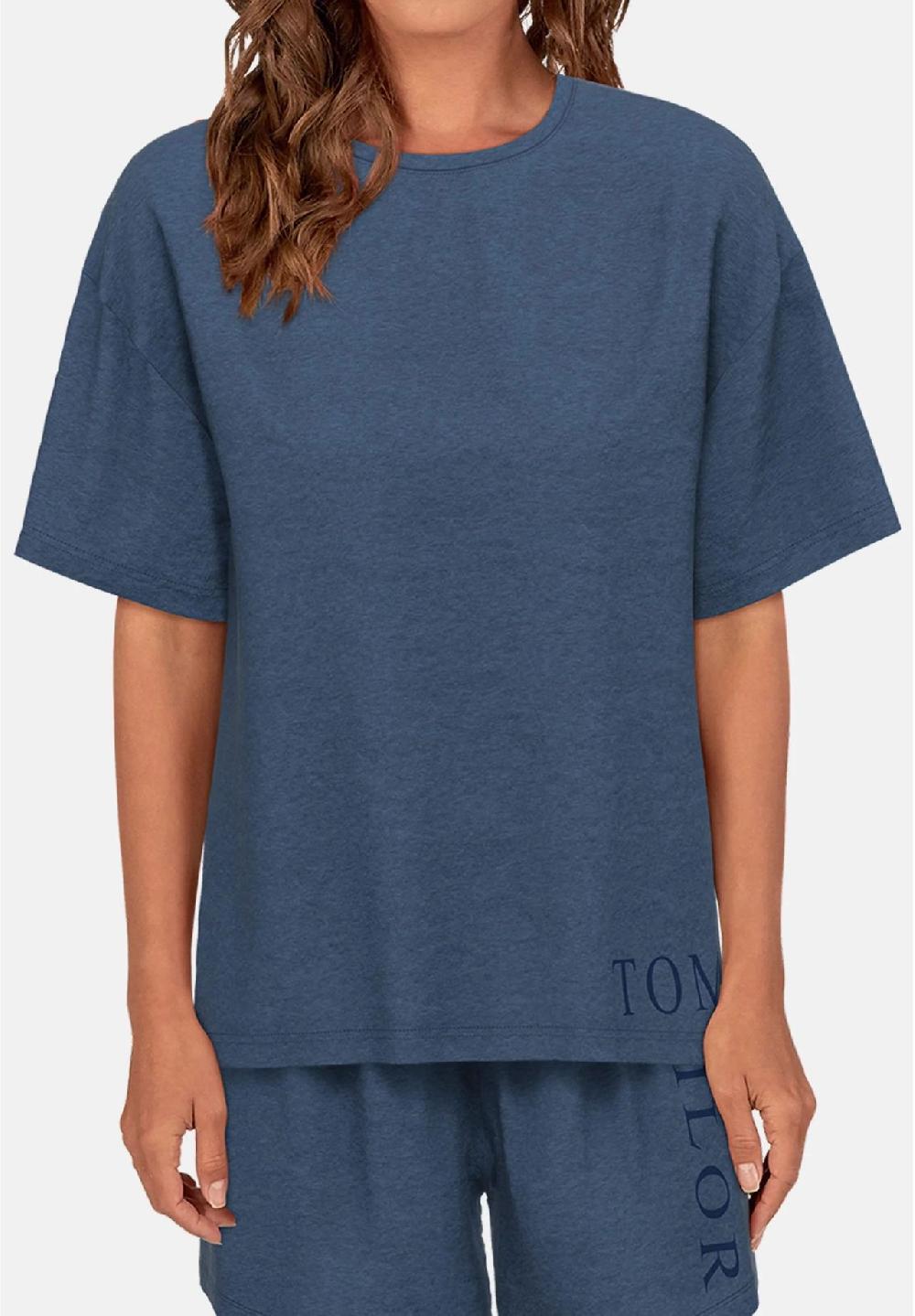 TOM TAILOR Shorty Rundhals Für Damen