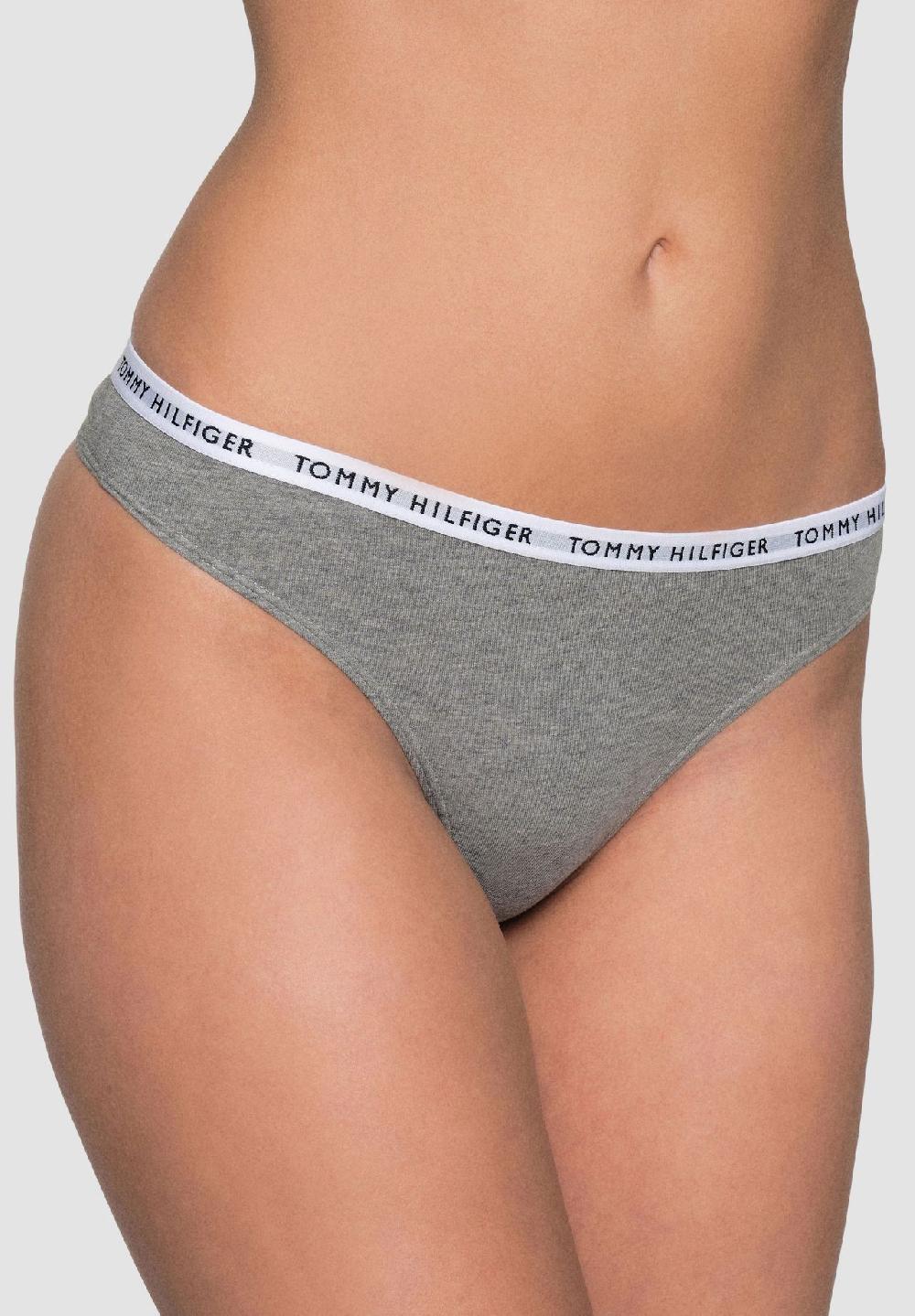 TOMMY HILFIGER Recycled Essentials Thong Logo-Bund Für Damen