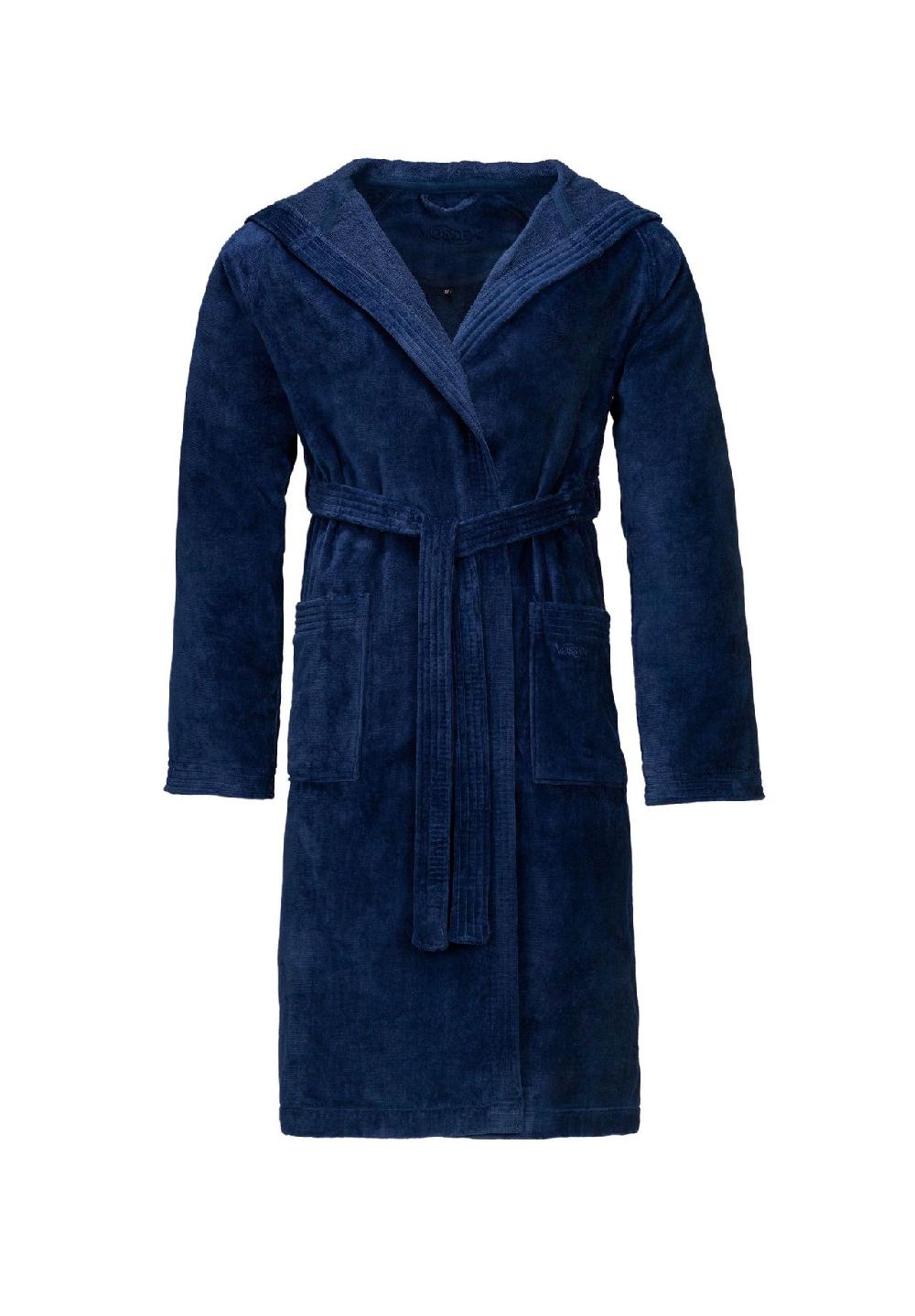 VOSSEN® Bademäntel unisex Kurzmantel mit Kapuze Texas winternight - 4760