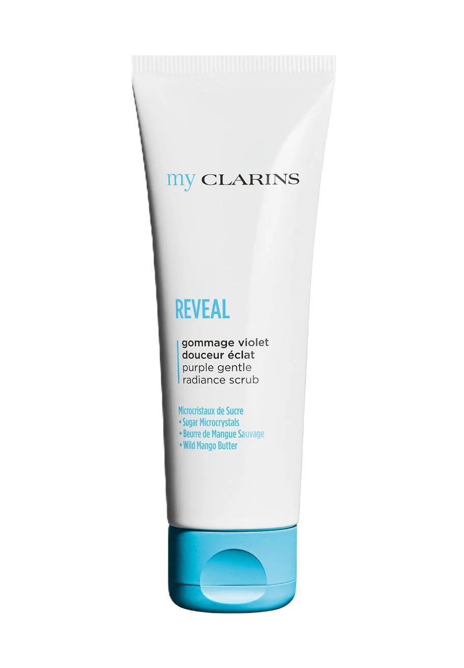 CLARINS MY CLARINS Reveal purple gentle radiance scrub