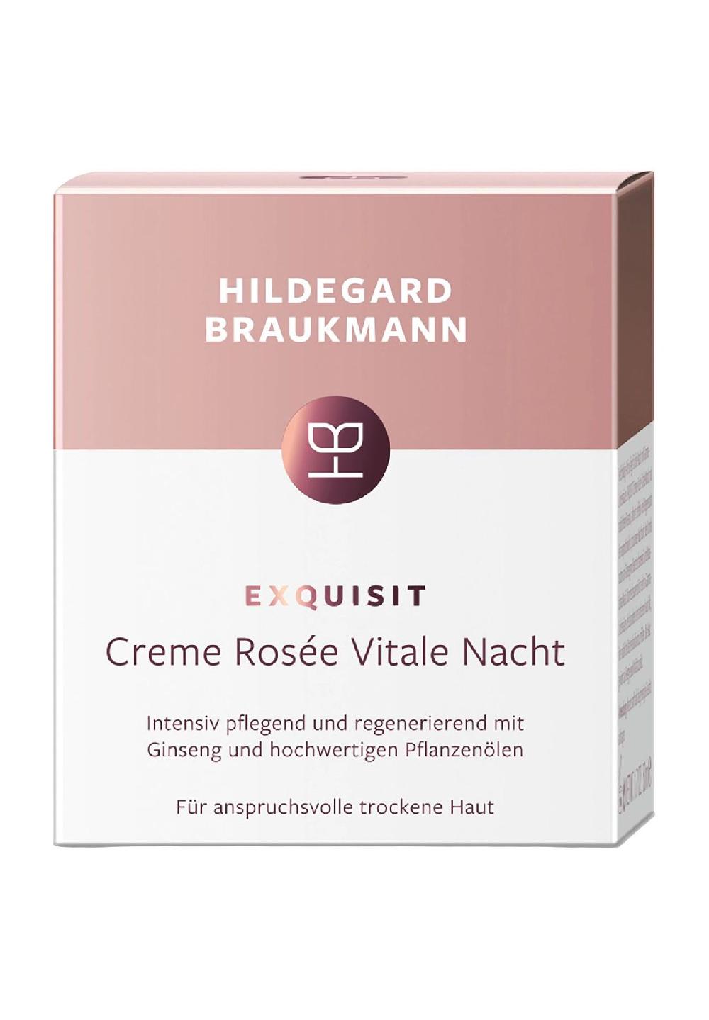 HILDEGARD BRAUKMANN EXQUISIT Creme Rosée Vitale Nacht