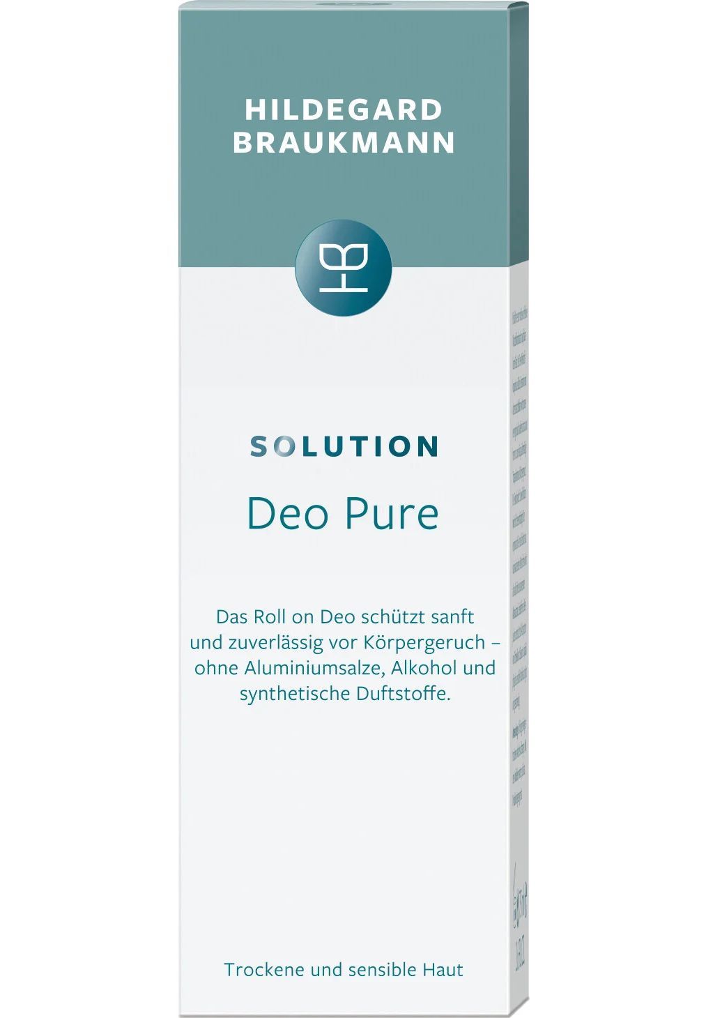 HILDEGARD BRAUKMANN SOLUTION Deo Pure