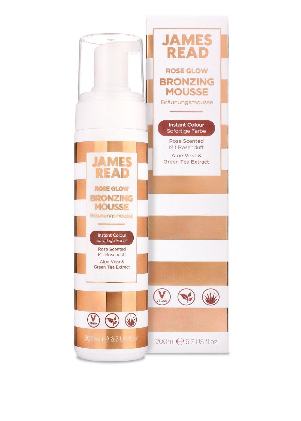 JAMES READ Selbstbräuner Gesicht Rose Glow Bronzing Mousse