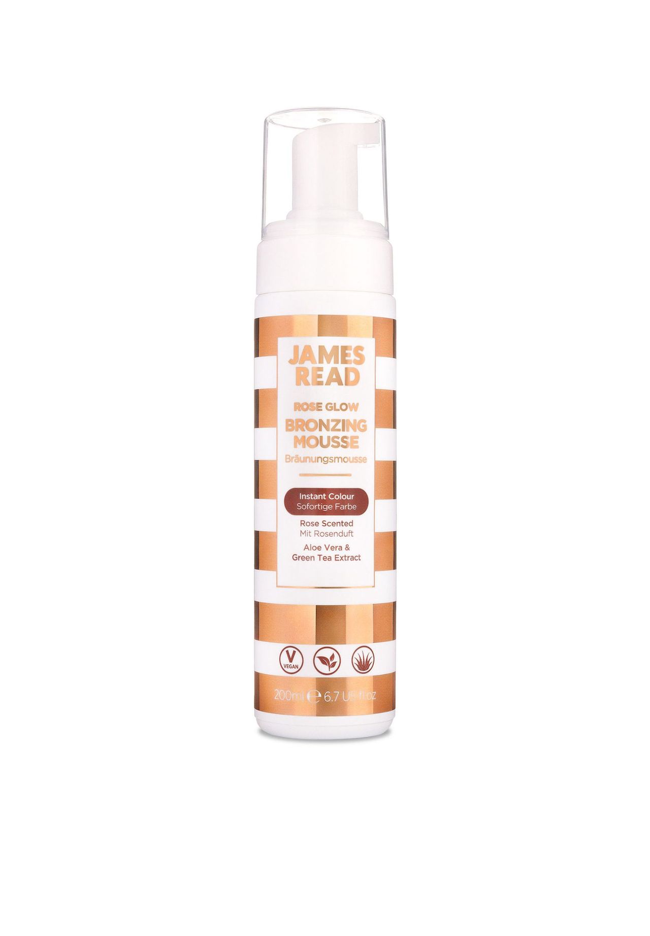 JAMES READ Selbstbräuner Gesicht Rose Glow Bronzing Mousse