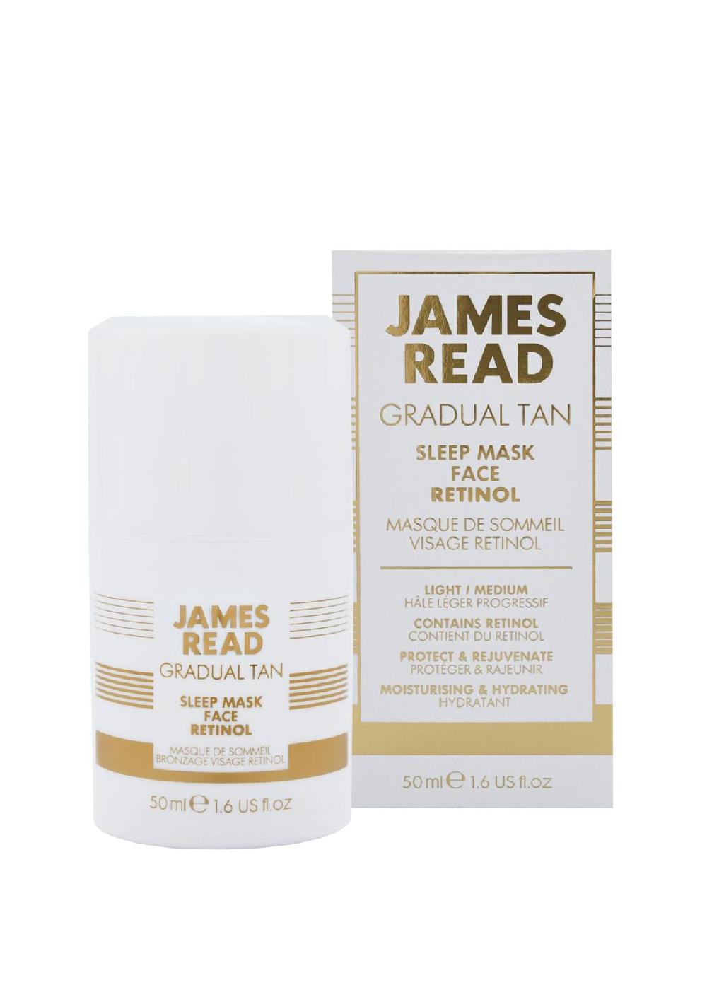 JAMES READ Selbstbräuner Gesicht Sleep Mask Tan Face Retinol