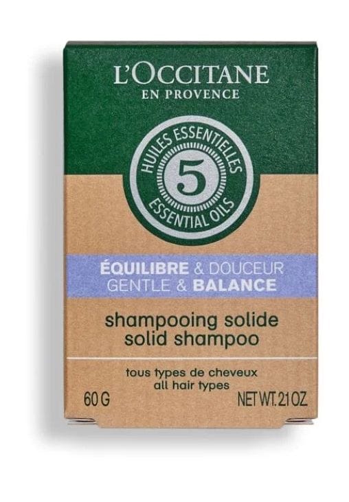 L'OCCITANE SANFTE BALANCE Aromachologie Gentle & Balance Solid Shampoo