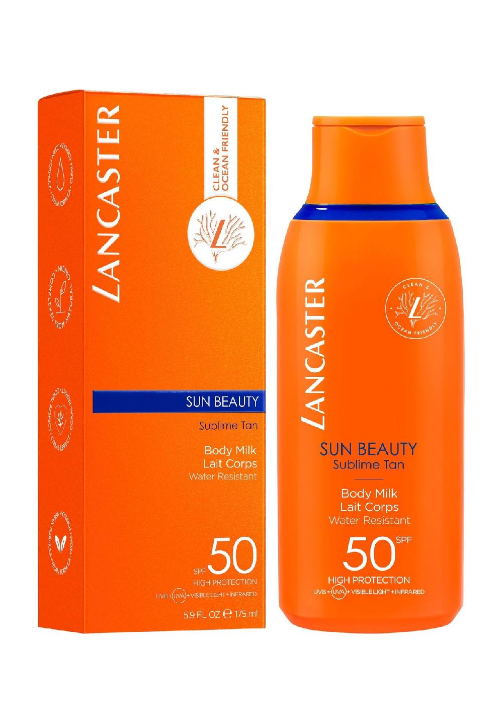 LANCASTER SUN BEAUTY Sublime Tan Body Milk 50 SPF