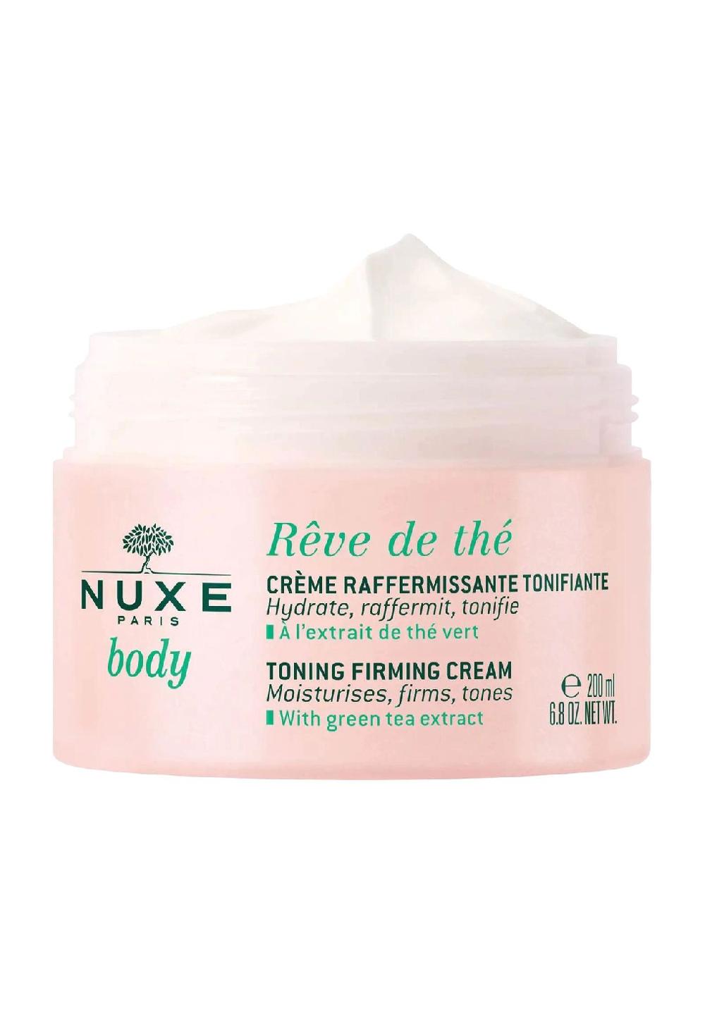 NUXE RÊVE DE THÉ Body Toning Firming Cream Körpercreme