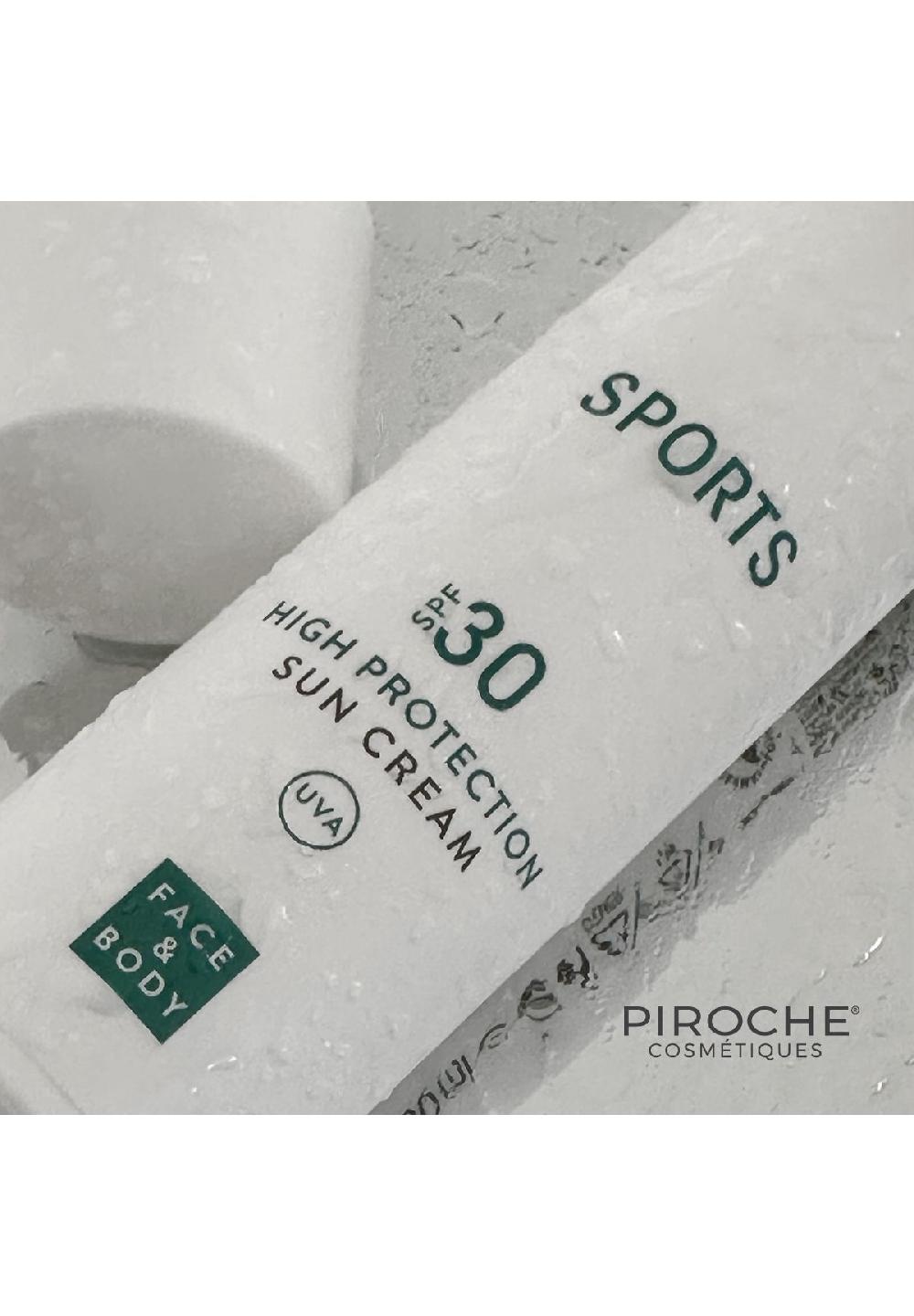 PIROCHE® COSMÉTIQUES SPORTS High Protection Sun Cream SPF30