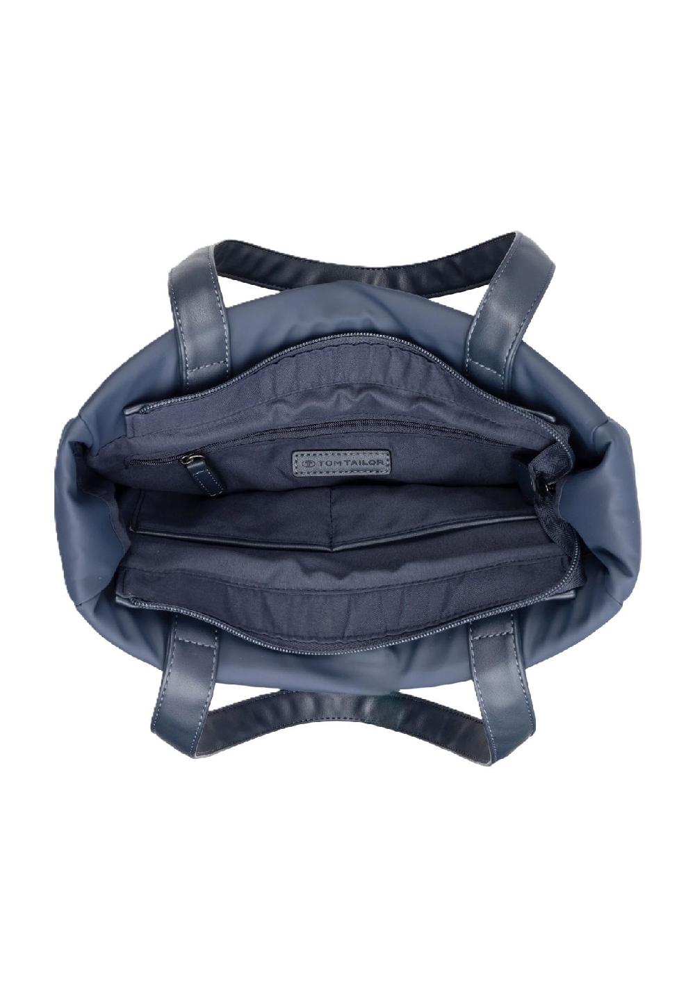 DENIM TOM TAILOR PATTI Shopper Reißverschluss Logo-Patch Für Damen