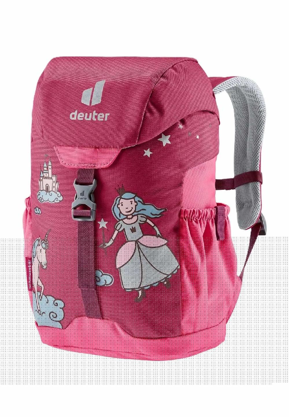 deuter SCHMUSEBÄR Kindergartenrucksack Prinzessin-Motiv gepolstert für Kinder
