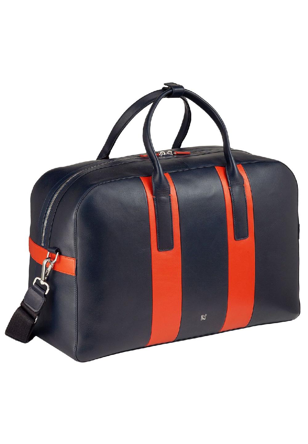 DuDu Weekender Reisetasche Leder 49 Cm