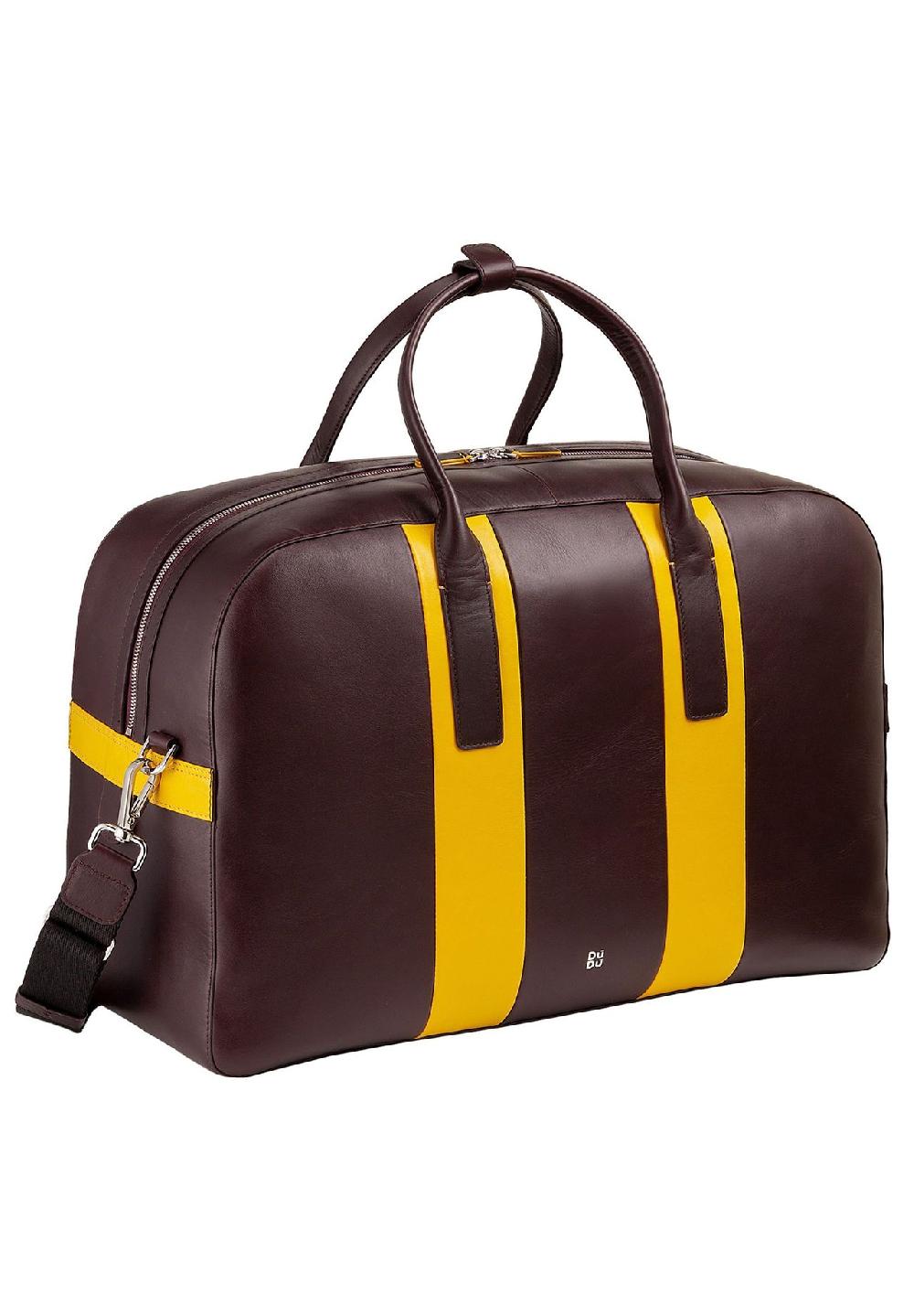 DuDu Weekender Reisetasche Leder 49 Cm