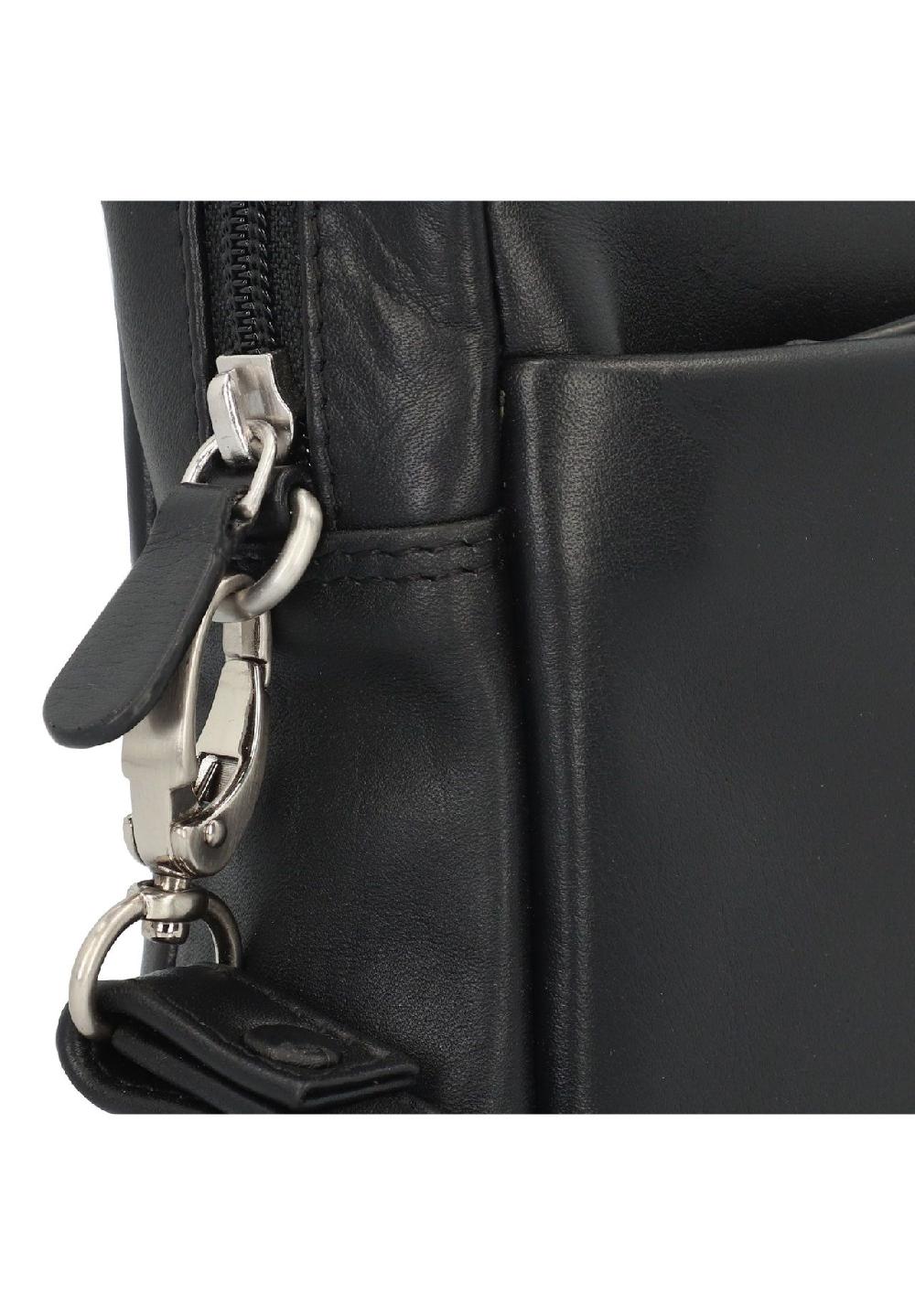 Esquire Oxford Oxford Handgelenktasche Leder 23 Cm