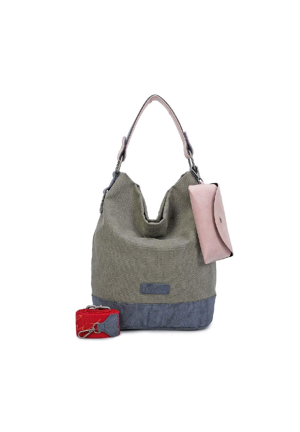 Fritzi aus Preußen Izzy07 Olga Izzy07 Olga Canvas Schultertasche 27 cm