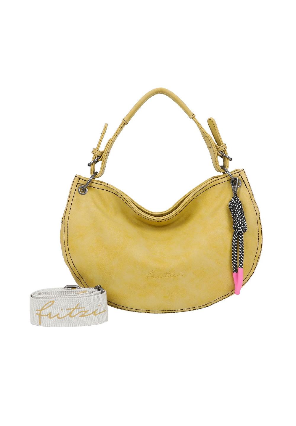 Fritzi aus Preußen Schultertasche Bitzi11 mit abnehmbarem Kordelschnuranhänger