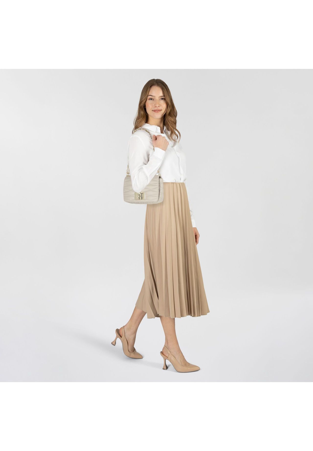 FURLA 1927 1927 Schultertasche Leder 22 Cm