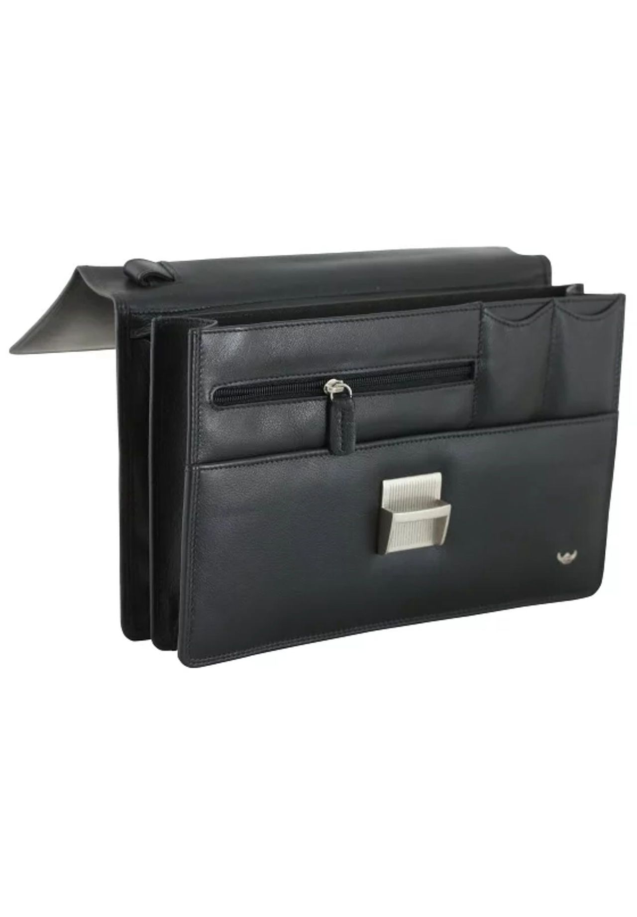 Golden Head® Polo Polo Herrentasche Handgelenktasche Leder 23 Cm