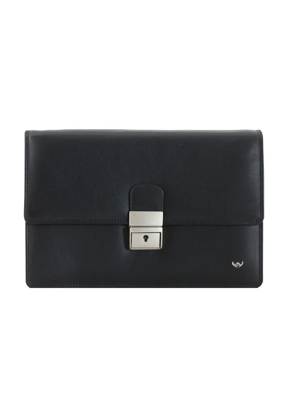 Golden Head® Polo Polo Herrentasche Handgelenktasche Leder 23 cm