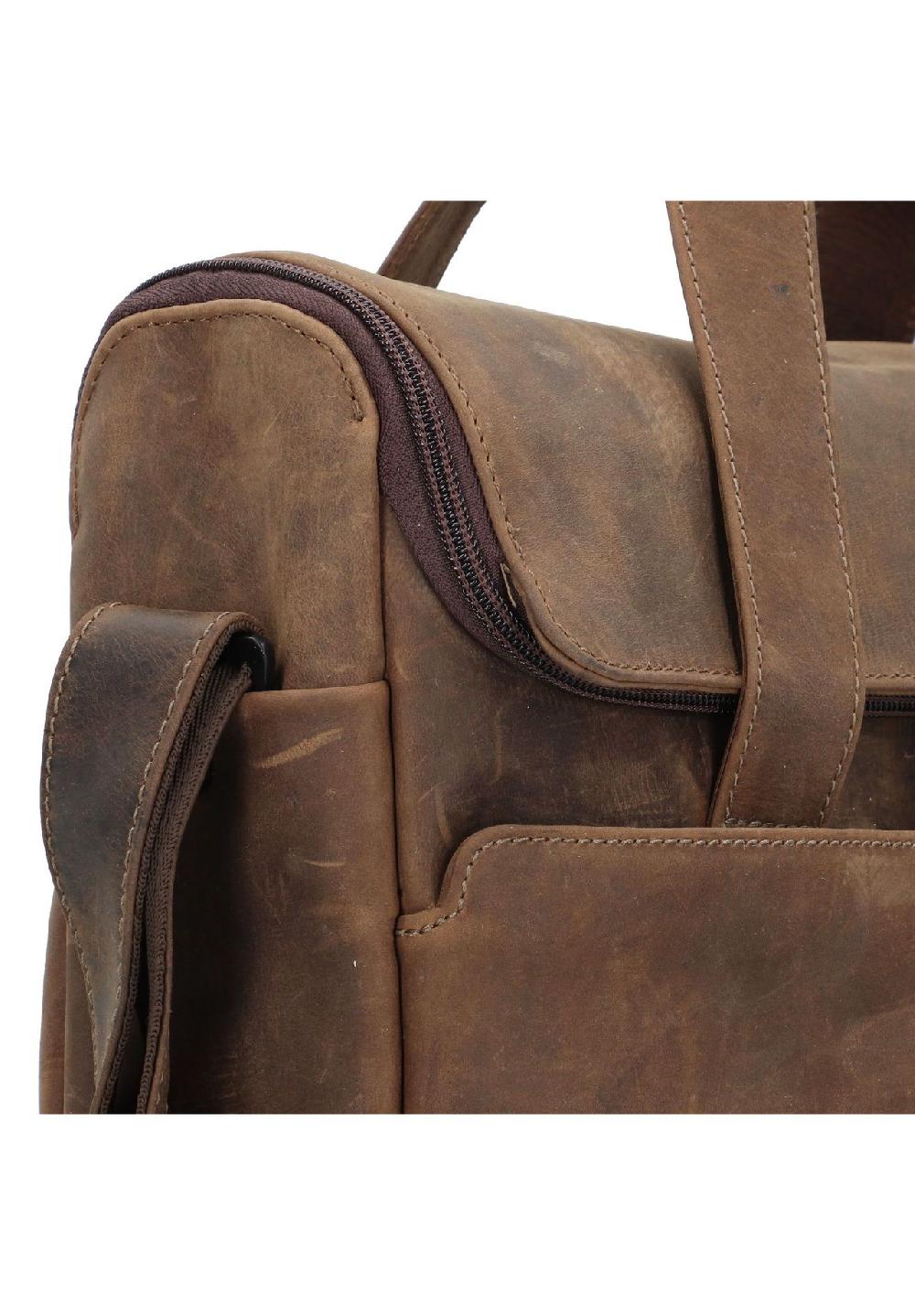 HAROLD'S 2 In 1 2 In 1 Aktentasche Leder 36 Cm Laptopfach