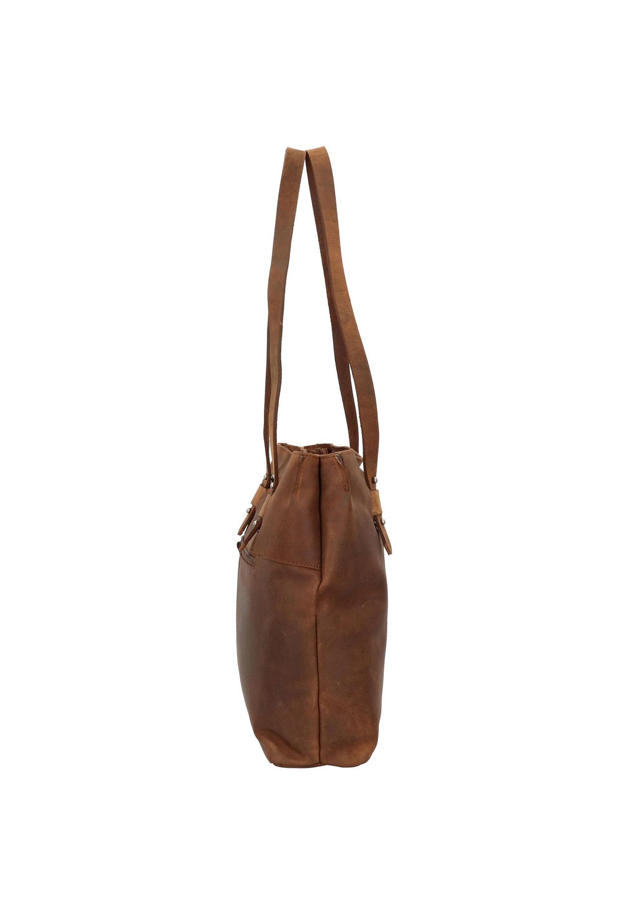 HAROLD'S Antik Antik Schultertasche Leder 37 Cm