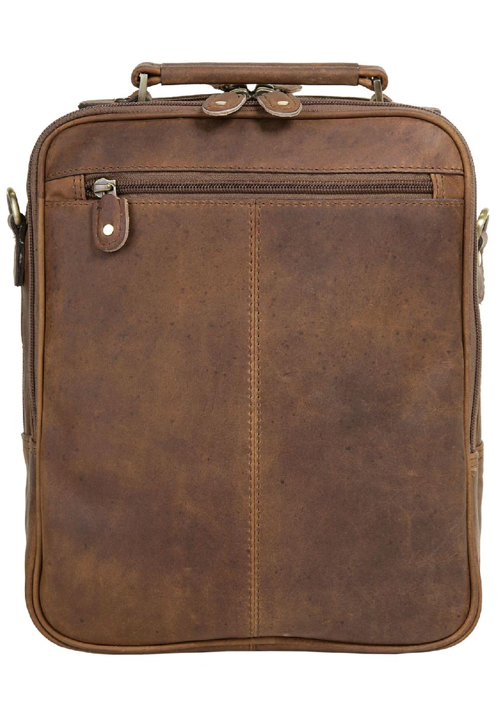 HAROLD'S Antik Flugtasche ANTIK Echt Leder