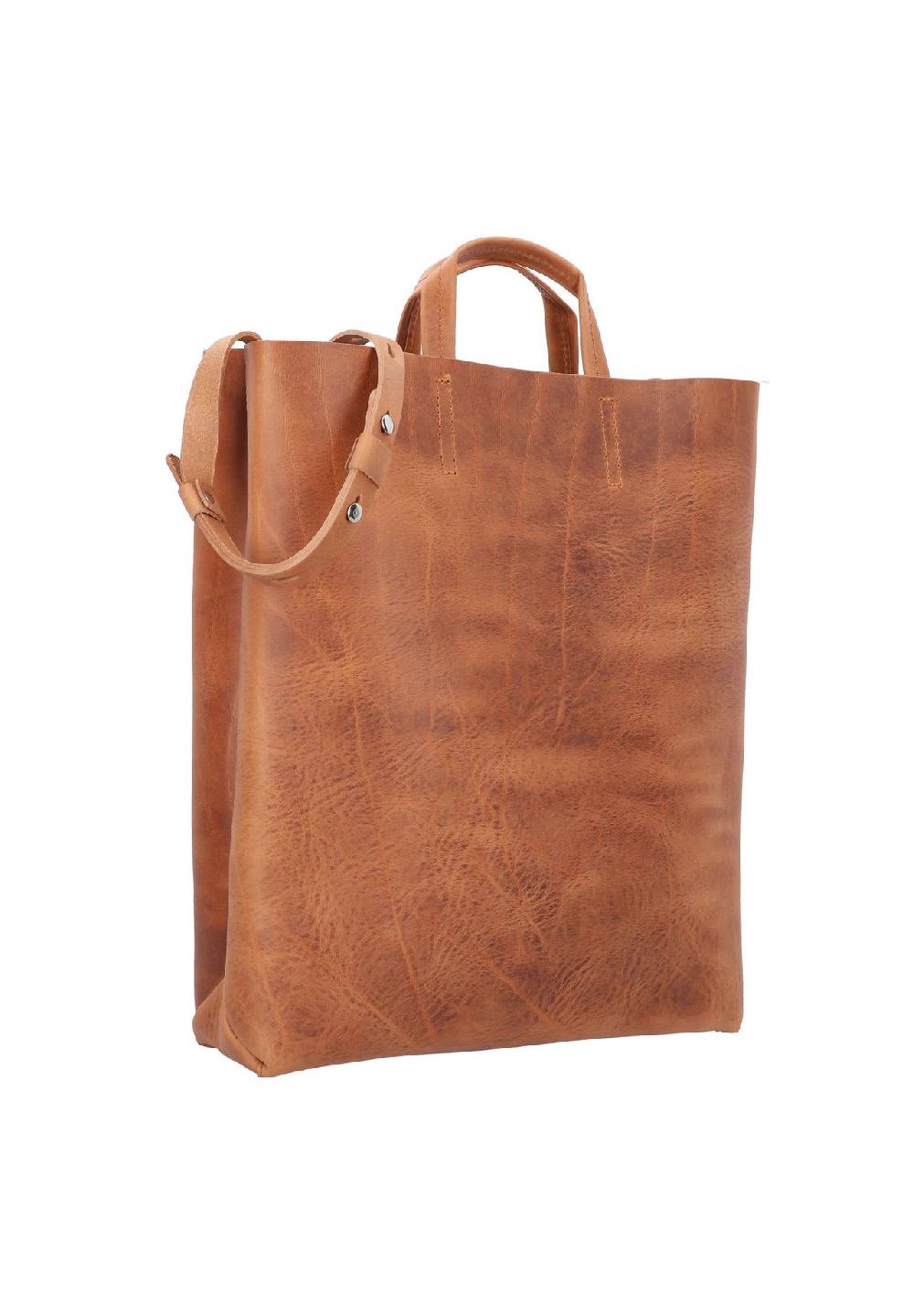 HAROLD'S Paperbag Paperbag Shopper Tasche Leder 33 Cm