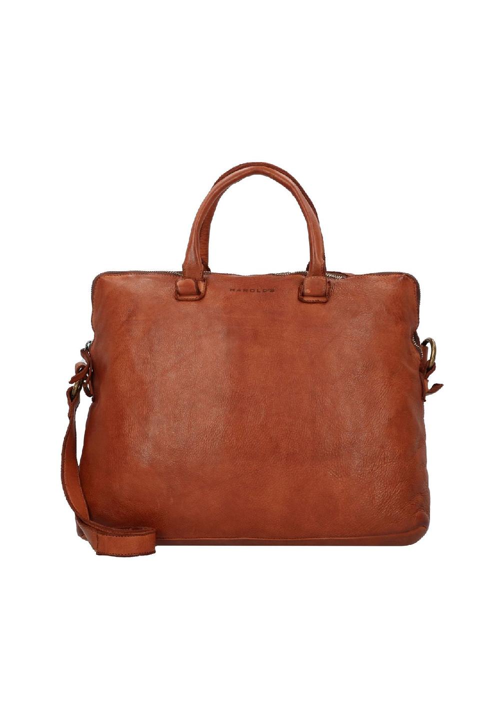 HAROLD'S Submarine Submarine Handtasche Leder 38 cm Laptopfach