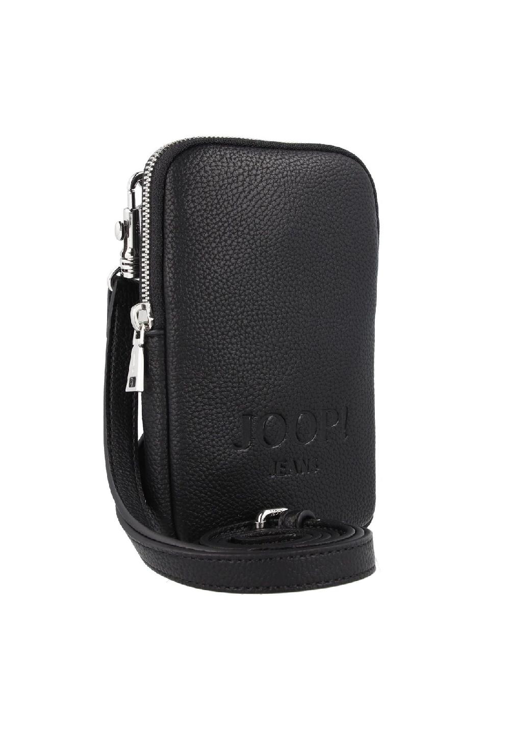 JOOP LETTERA 1.0 Handytasche "Bianca" Logo-Prägung Schultergurt Für Damen
