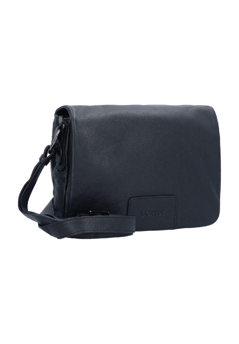 L.CREDI Eva Umhängetasche "Eva" Leder Emblem Uni Für Damen