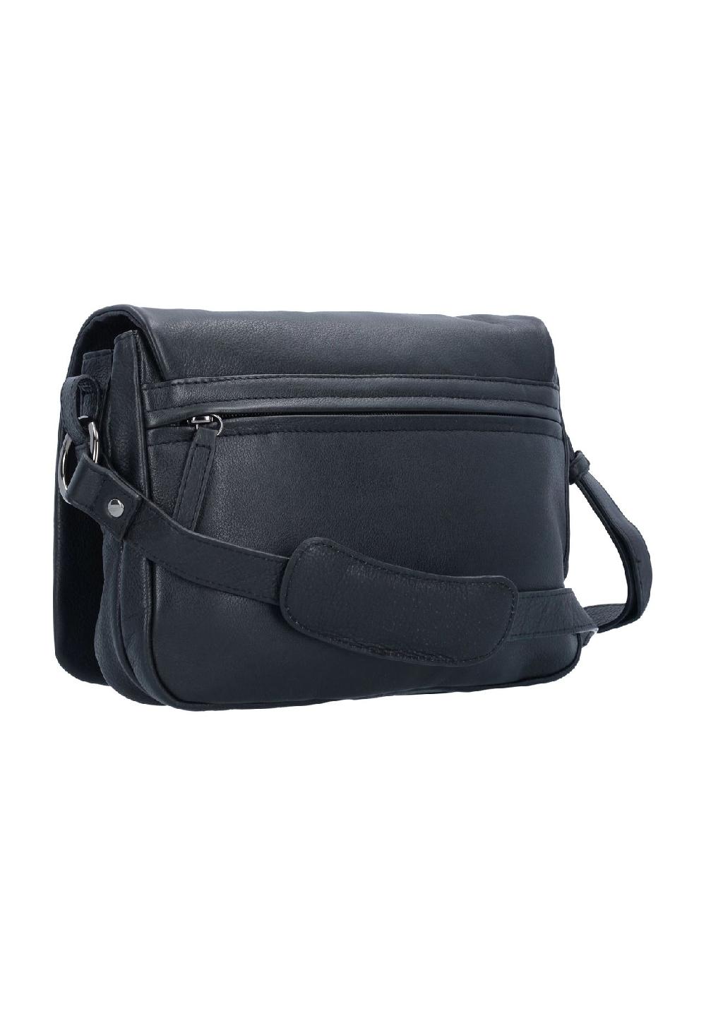 L.CREDI Eva Umhängetasche "Eva" Leder Emblem Uni Für Damen