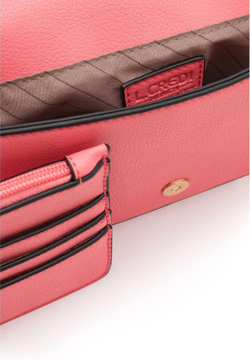 L.CREDI JANE Umhängetasche Kunstleder Emblem Für Damen