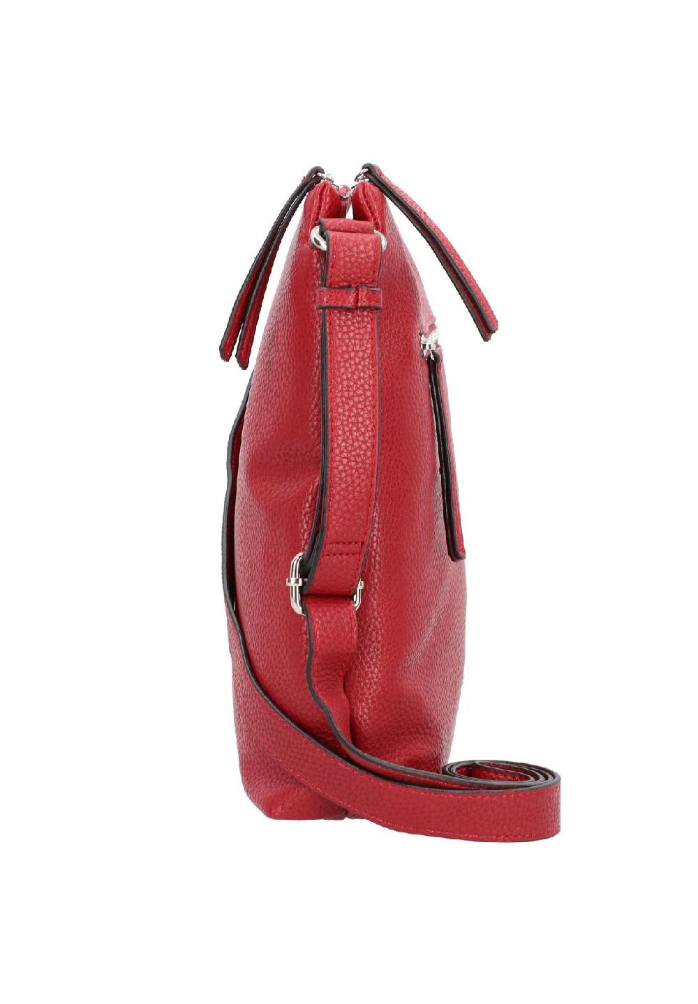 L.CREDI NEW ORLEANS Schultertasche Kunstleder Emblem Uni Für Damen