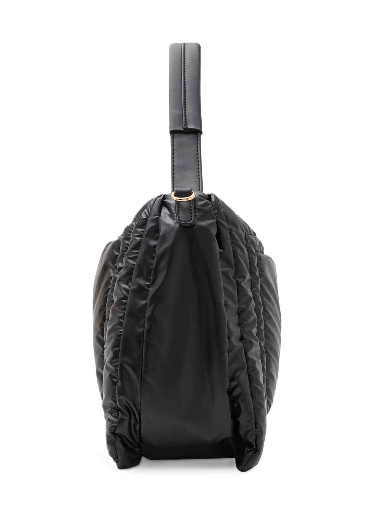 L.CREDI ODINA Henkeltasche Reißverschluss Emblem Für Damen