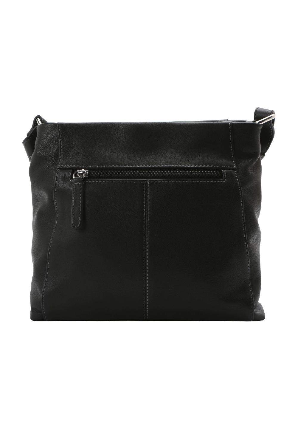 L.CREDI Umhängetasche "Sabrina" Leder Uni Für Damen