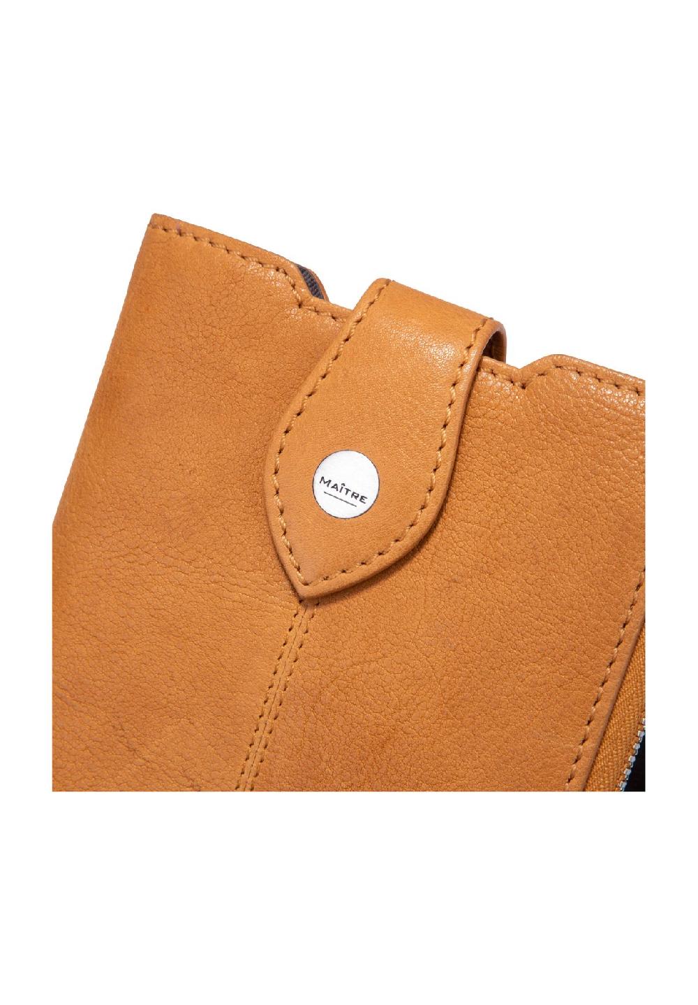 Maître LEMBERG Smartphonetasche "Margarete" Leder Reißverschluss Für Damen