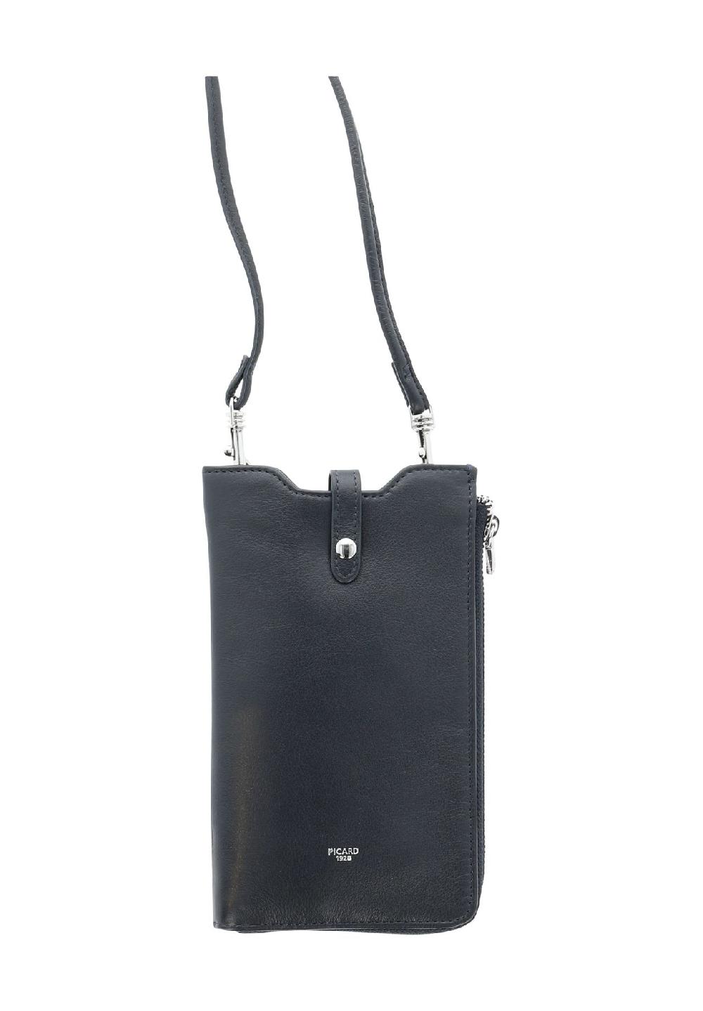 PICARD BINGO Smartphonetasche Leder Reißverschlussfach Uni