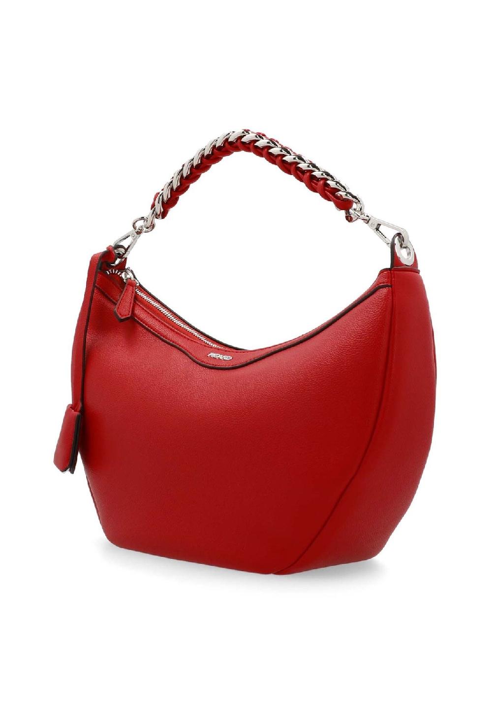 PICARD LYON Schultertasche Kunstleder Reißverschluss Für Damen