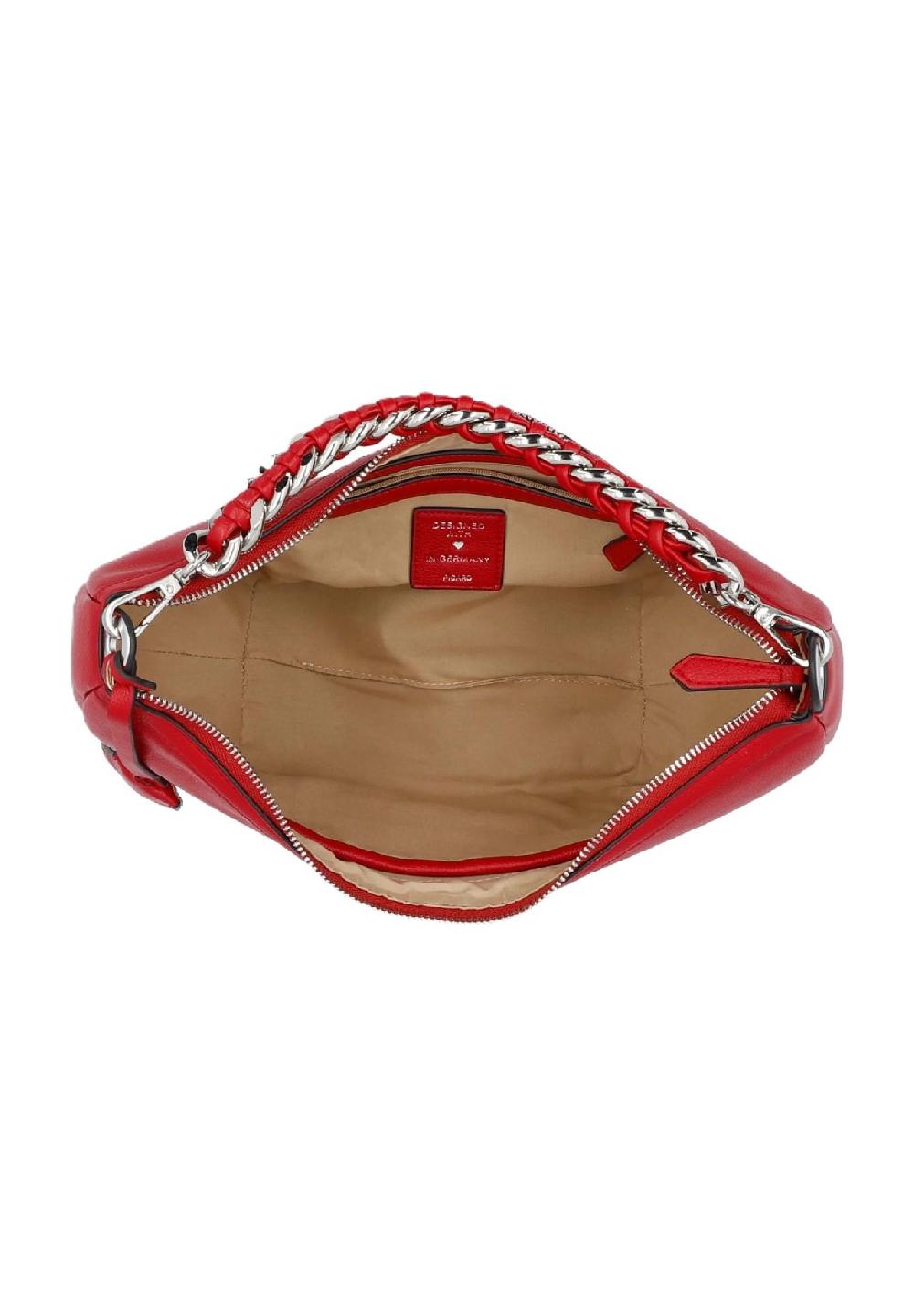 PICARD LYON Schultertasche Kunstleder Reißverschluss Für Damen