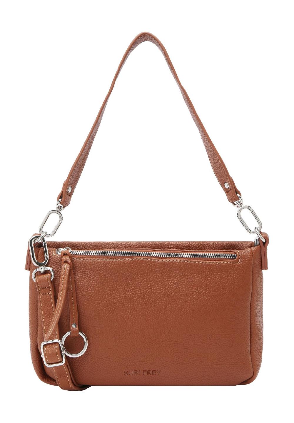 SURI FREY DEBBY Schultertasche Kunstleder Anhänger für Damen