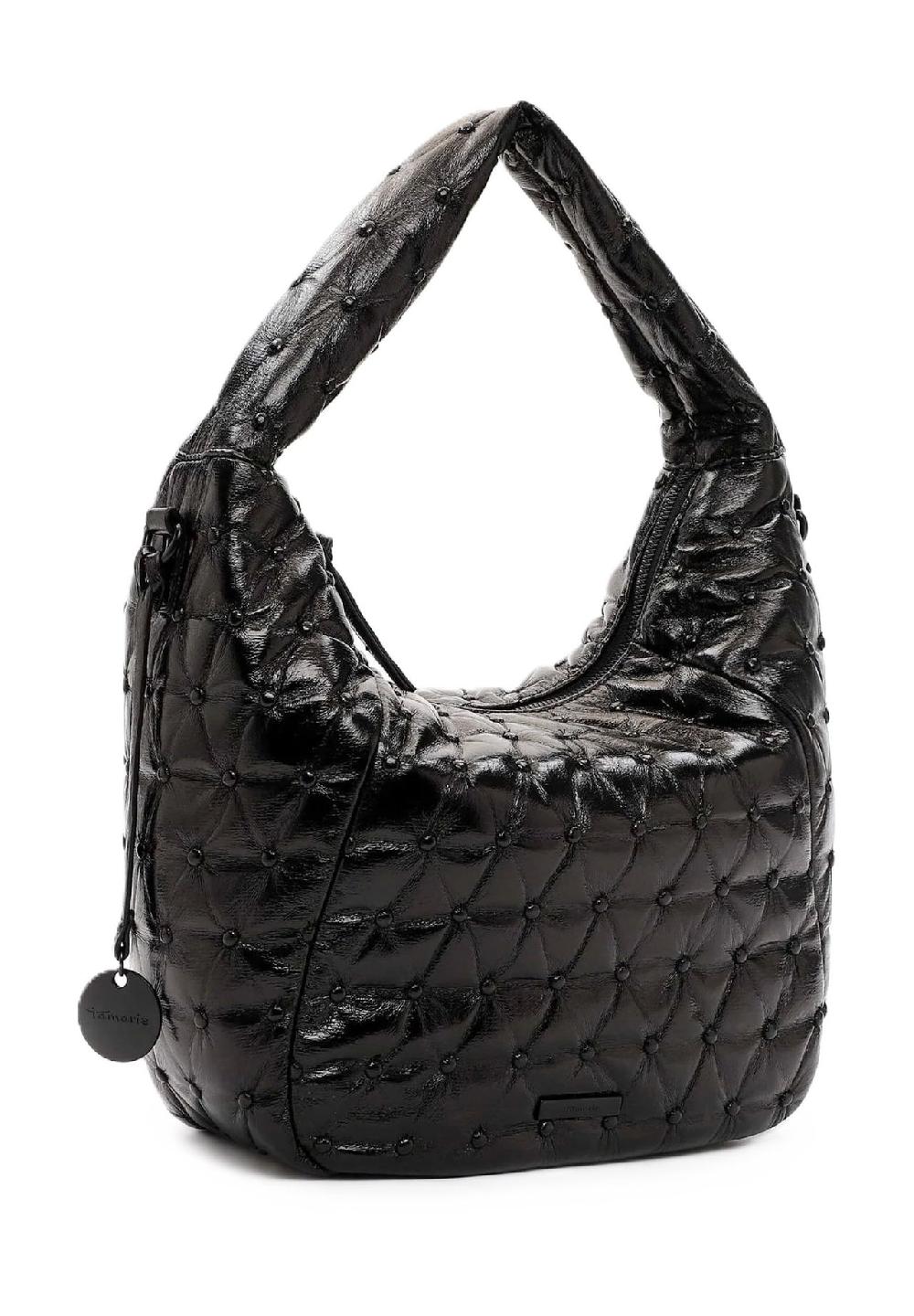 Tamaris CAREN Henkeltasche Reißverschluss Emblem für Damen