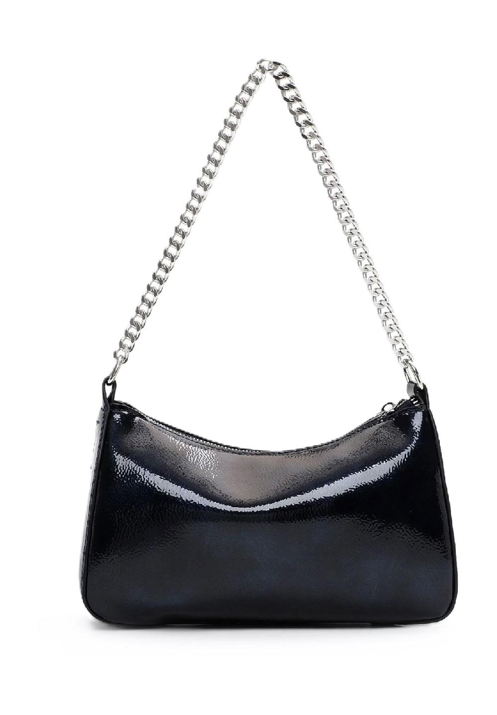 Tamaris Schultertasche "Flaviana" Lack-Optik Reißverschluss Für Damen