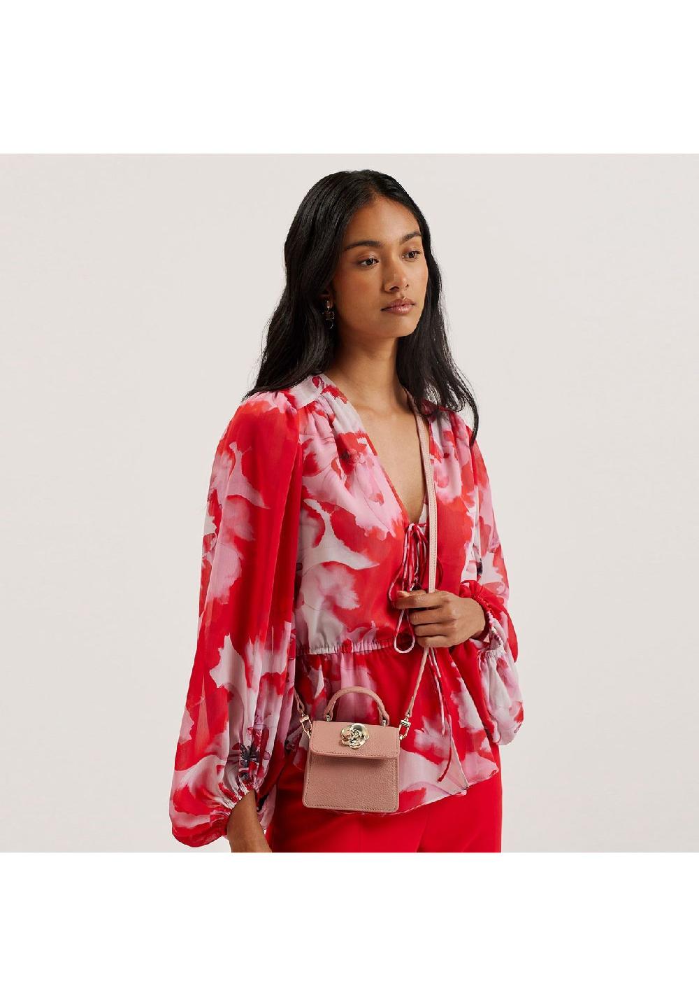 TED BAKER Roslie Roslie Mini Bag Handtasche Leder 12 Cm