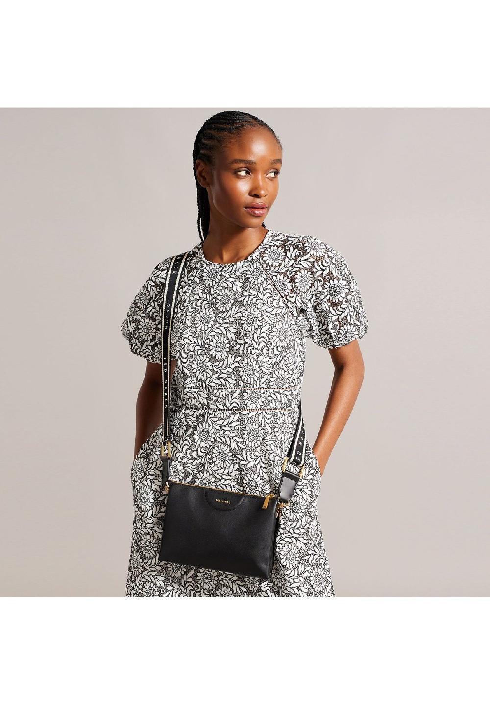 TED BAKER Umhängetasche Leder 24 Cm