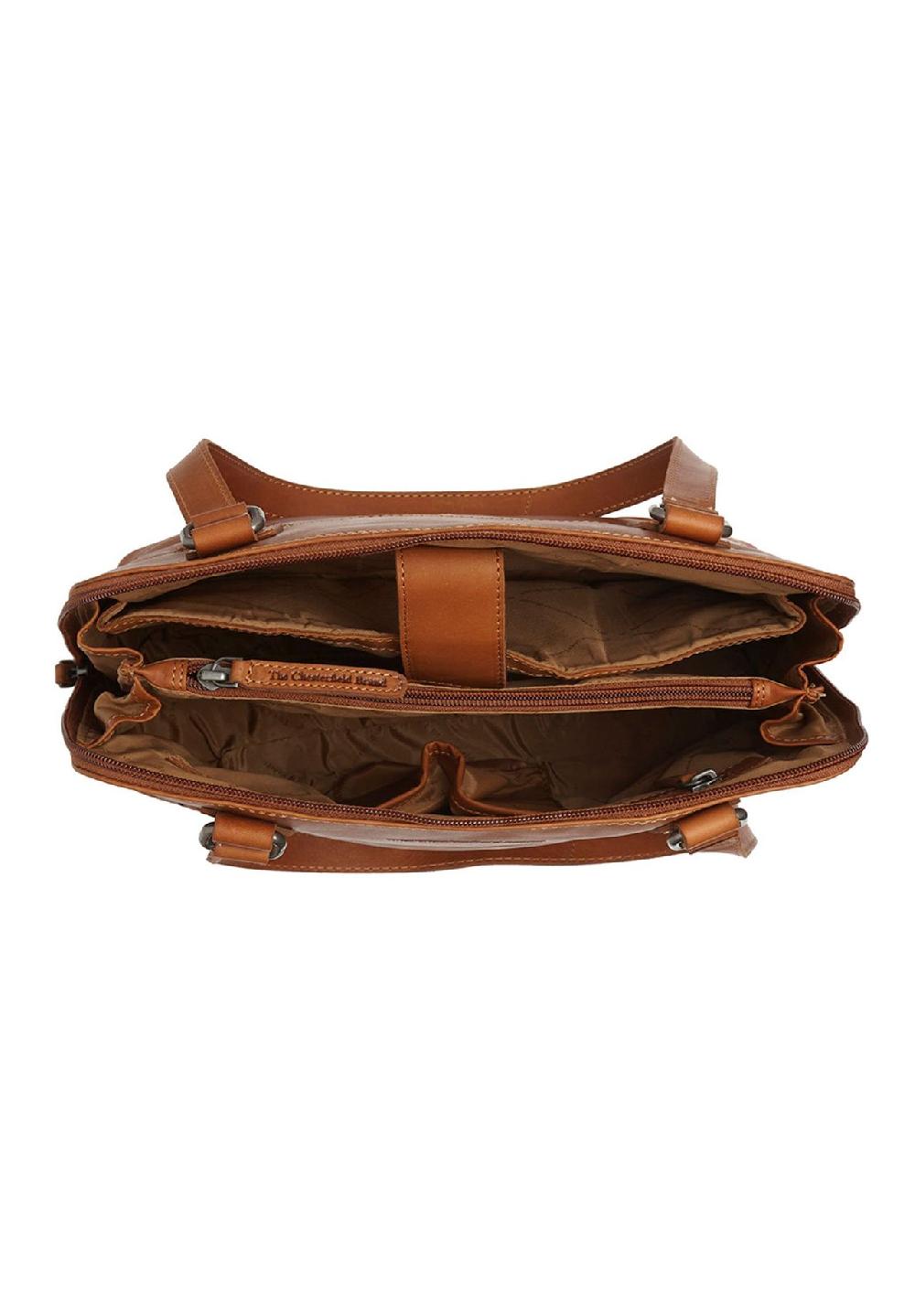 The Chesterfield Brand Belgrado Belgrado Schultertasche Leder 32 Cm Laptopfach